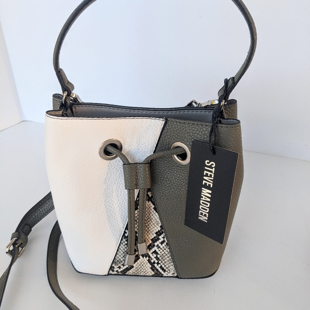 Steve Madden Olive Bucket Crossbody